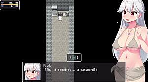 hey, check out this shrine maiden offering her hole in the ero-dungeon part 1