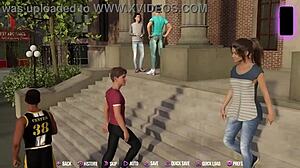 Saving The Busty Redhead In College Kings 2, She Sucks Juicy Cum From Big White Cock