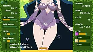 Šta se dešava u strip brick breaker hentai minigri?