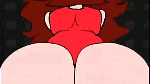 Shy Huge Boobs Model Gets Felt Up by Muscular Producer at Interview