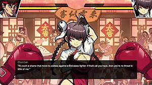 greedy chinese owner stripped in the ring