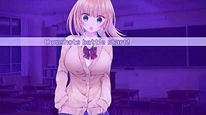 Femdom hentai game discovered.