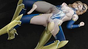 sex with batgirl in 3d porn