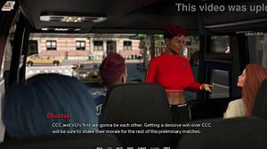 Seghetta da Figa Emo Calda su Autobus Pubblico in Taboo University 58