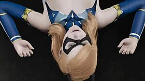 sex with batgirl in 3d porn