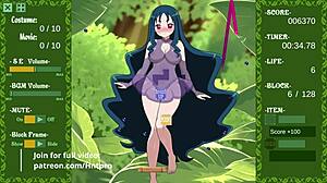 What Happens In This Stripping Brick Breaker Hentai Minigame?