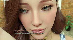 i'm falling in love with my bbw stepmom's kisses in this hot game