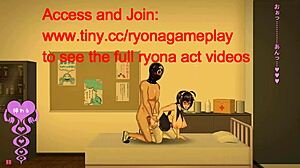 สาวน่ารักโดนเย็ดกับชายในวิทยาลัยในเกมเฮนไต