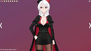 Má roztomilá führerka v hentai herní galerii