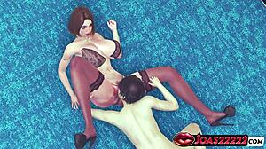 Hot Office Milf Secretary Gets Pussy Licked And Dildo Inserted To Orgasm Pov