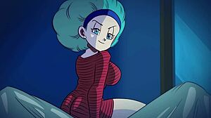 Bulma gives handjob and blowjob in Dragon Ball fan animation