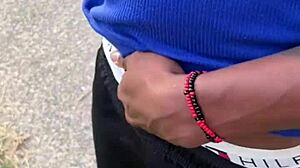 I brought a huge black favela stud from the trail to fuck me hard!