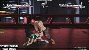 Objev čistou onyxovou oblohu scény v této anime hře