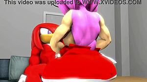 roommates having fun with blowjobs and creampies in sonic sfm