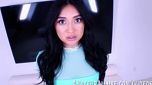 Horny Barista Ophelia Purr Sucks And Fucks Deepthroat Doggystyle Missionary