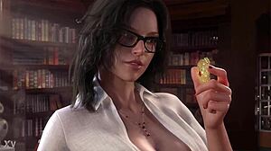 3D Hentai Animation with Big Ass and Monster Cock