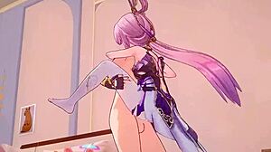 Ljubim gledati Caelusa in Fu Xuan, kako se seksata v tem hentai