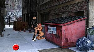 Ritual de esperma, garota diz para cara suspeito em 3d