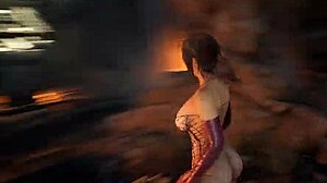 Lara Croft Opens Sexy Tomb in 3D Hentai Game Animation