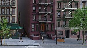 Ritus Sperma, gadis kata pada lelaki curiga dalam 3D