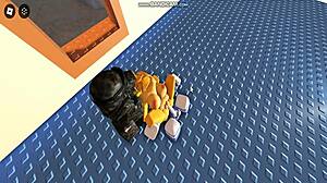 I play Whoreblox game and enjoy the gangbang moment