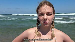 she loves to seduce tourists on the beach and fuck them