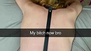 tenant leaves tied-up submissive as landlord payment on day two