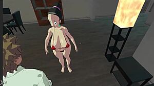 밀프 빌리지 애니 패러디 - 시골에서 불마의 야생 모험!