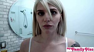 Mischievous Megan Holly Dares Pervert Stepbro To Fuck Her Greedy Pussy 😈