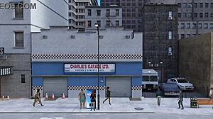 Sjenert jente lengter etter rå bukkake med fem inviterte i Kink Maker hentai spill