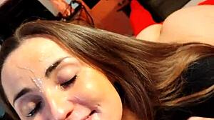 Brudne twarze duże ładunki wytrysku kompilacja część 1