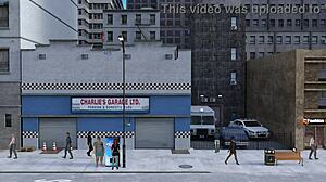 Spermový rituál, dievča hovorí podozrivému chlapovi v 3D