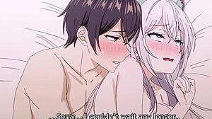 Alya hides feelings but rides kuze hard in cowgirl creampie parody hentai animation