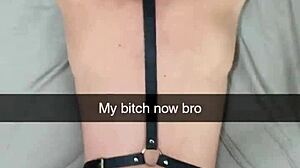 tenant leaves tied-up submissive as landlord payment on day two