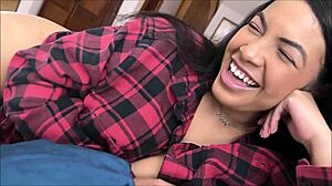 Sleepover with my step sister's best friend Maya Farrell as perfect girlfriend Alex Adams