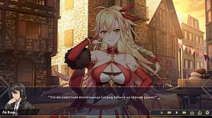 โอ้ว ว้าว เธอเสียความบริสุทธิ์ในเกมแอนิเมะเฮนไต 3D!