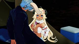 Tsunomaki Watame Får Sin Kusse Fikket Hårdt Af Stor Pik I Anime Hentai