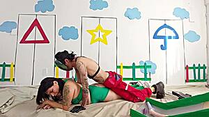 squid game porn parody with assfucking and doggystyle