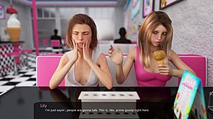 В Milfy City часть 15 первое романтическое свидание с милой сводной сестренкой вышло сладким