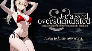 f4m erotic audio featuring a nocturnal kiss in chapter one