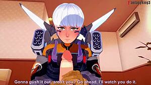 Valkyrie blowjob 1 Apex Legends plný fantasyking3