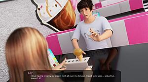 В Milfy City часть 15 первое романтическое свидание с милой сводной сестренкой вышло сладким