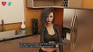 Capitaine pom-pom brune d'Elmwood University 07 se fait facefucker brutalement avec une grosse bite blanche