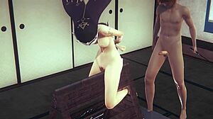 genshin impact hentai - rosaria anal bdsm and more in tatami - japanese asian manga anime film game porn