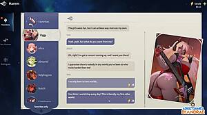 Almariel en Ziggy in intense hentai scène