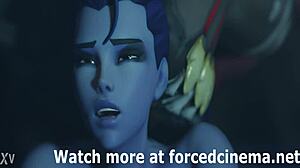 Bondage Widowmaker Fucked from Behind