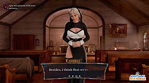 Marianne lambe gentilmente o cu da Helga limpo em Lust Sisters Ep5