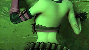 최고 3D 헨타이 컴필레이션 Jinx Vi Seraphine 블로우잡