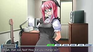 Big tits sister leads wild crossdressing orgy finale with group fucking