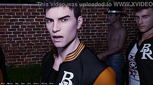 being a dik 47 - sneaking out of the preps party with sage the beautiful busty red head